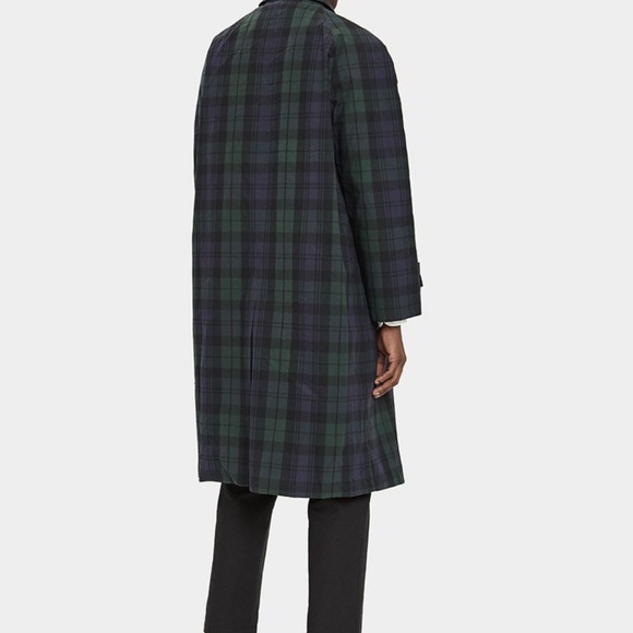 burberry plaid puffer jacket